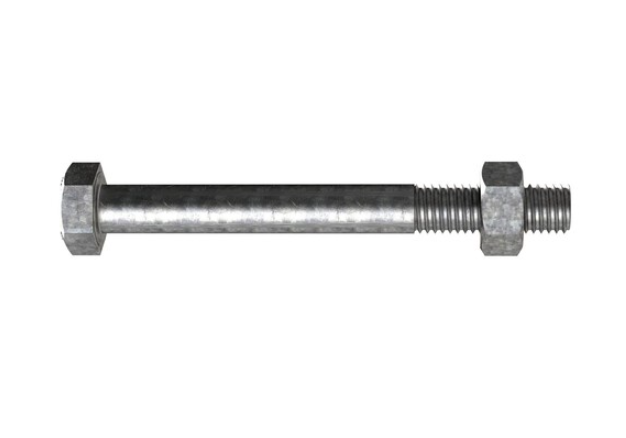 Engineering Bolt (B) G4.6 ISO B/N GAL M12 X 160