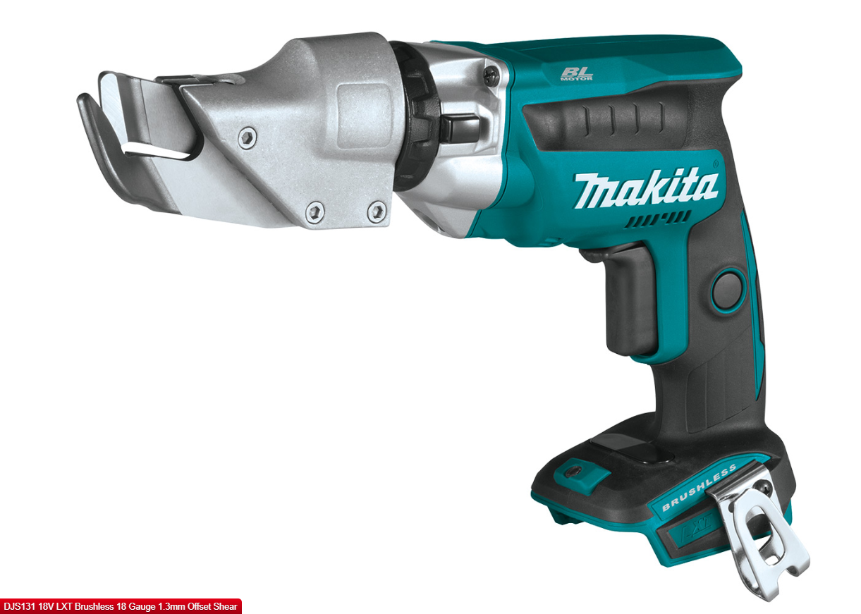18V LXT Brushless 18 Gauge 1.3mm Offset Shear