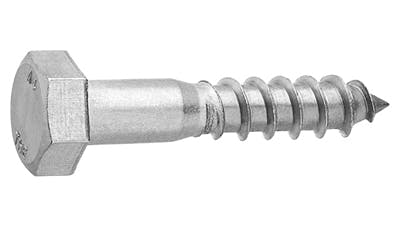 M12 X 200 SS316 HEX COACHSCREW (Anzor)