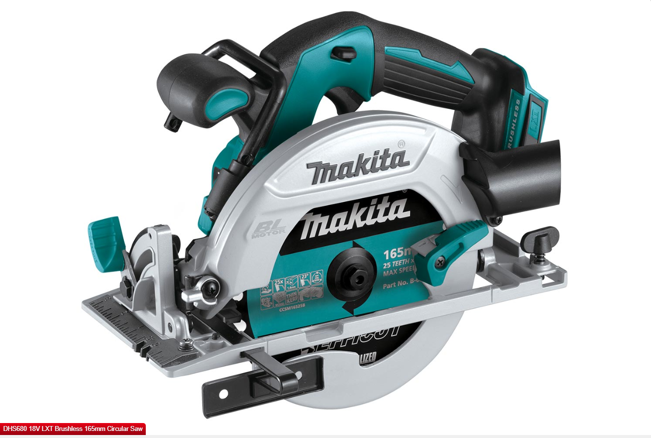 18V LXT BL CIRCULAR SAW 165mm