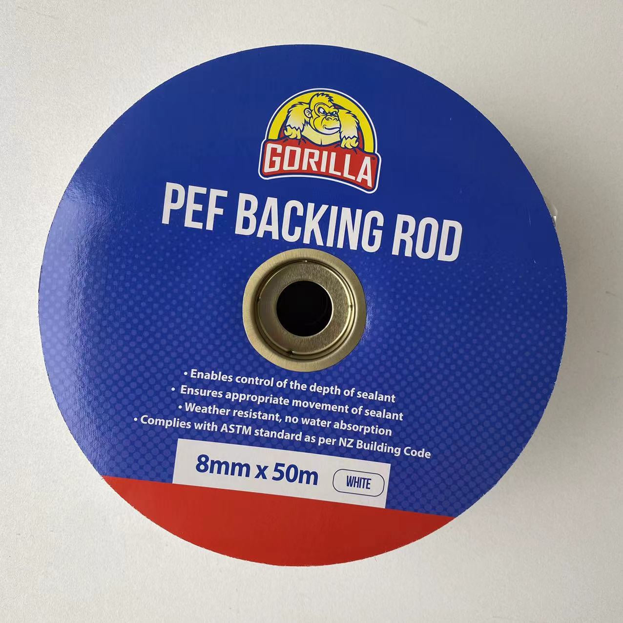 Gorilla PEF Backing Rod 8mm x 50m Small Reel