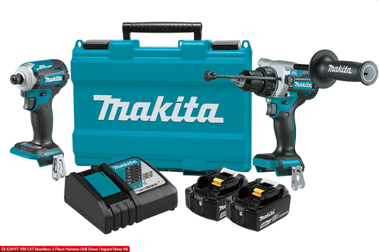 18V LXT Brushless 2-Piece Hammer Drill Driver / Impact Driver Kit