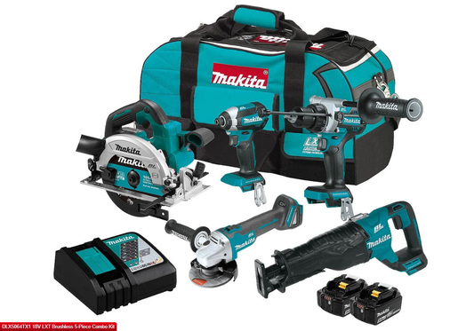 18V LXT Brushless 5-Piece Combo Kit