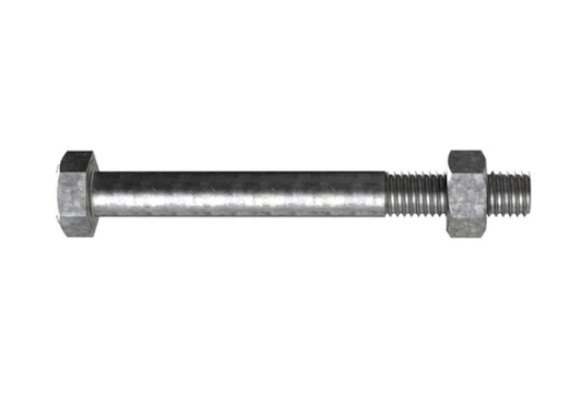 Engineering Bolt (B) G4.6 ISO B/N GAL M12 X 160