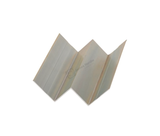Weatherboard Aluminium Internal Corner 'W' Mould 90 Degree 2700mm