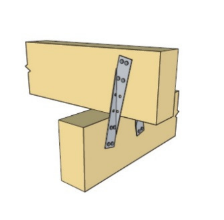PURLIN HANGER LH 190MM S/STEEL CTN 10