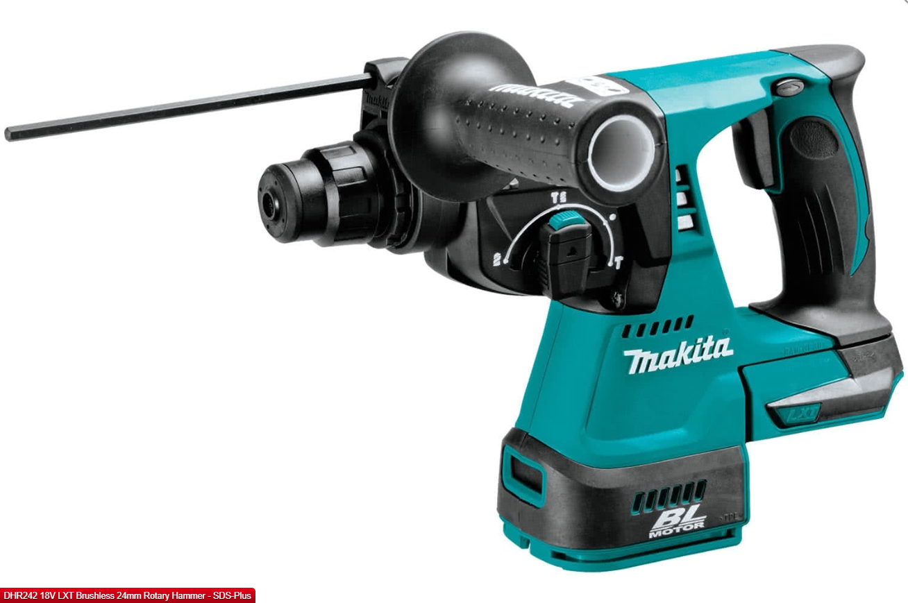 18V LXT Brushless 24mm Rotary Hammer - SDS-Plus
