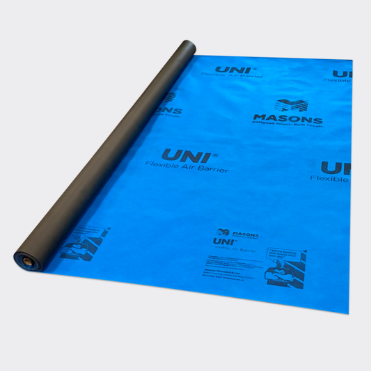 UNI FLEXIBLE AIR BARRIER 2.74M X 18.25M (50M2)