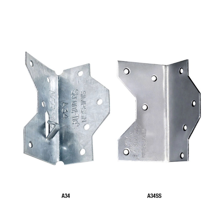 Simpson Strong-Tie A34 Framing Angle - Galvanised