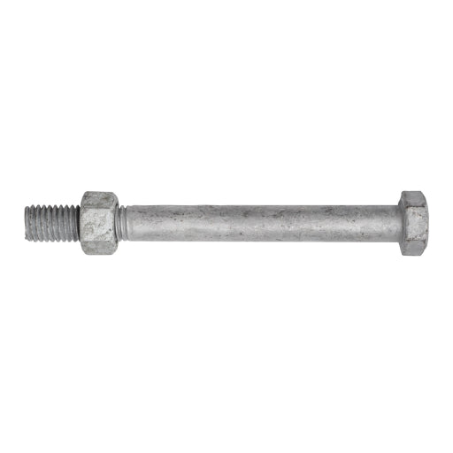 Fortress M12 x 180mm Hex Bolt & Nut CL4.8 HD Galvanized