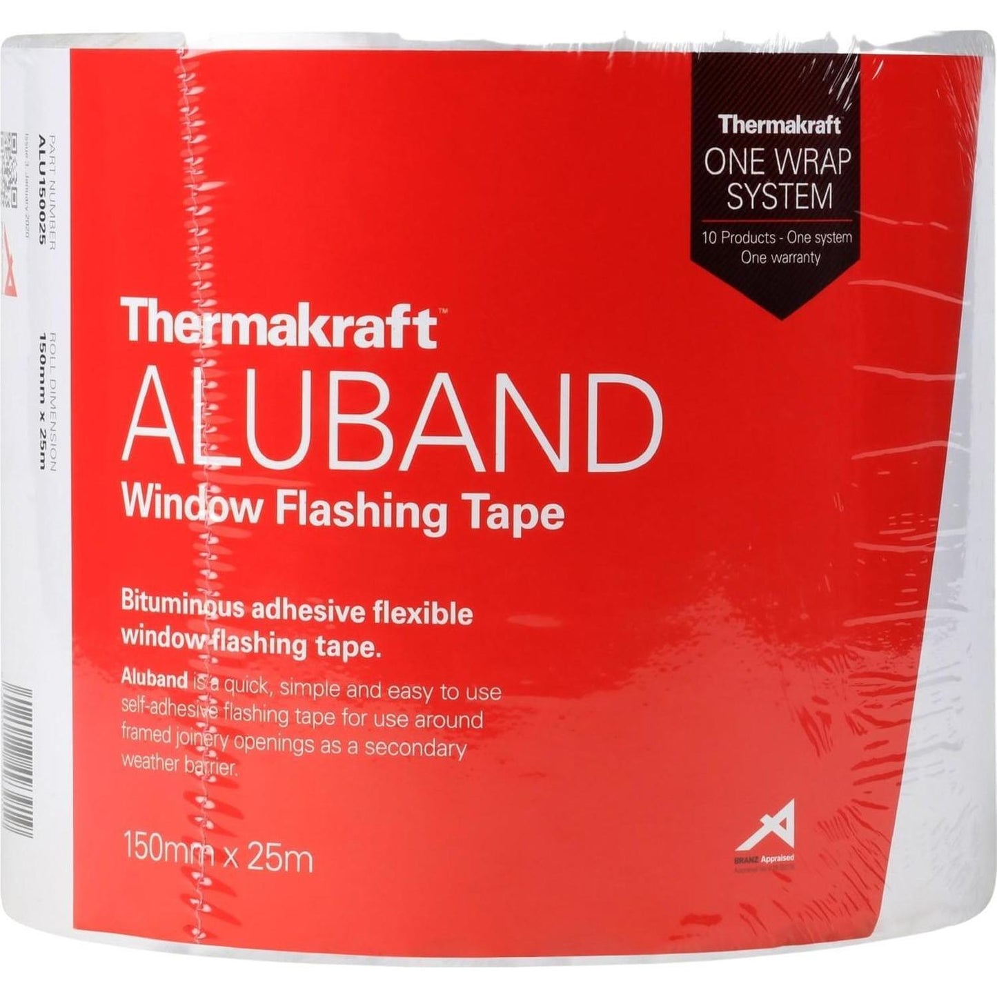 150MMX25M Window Flashing Tape Aluband