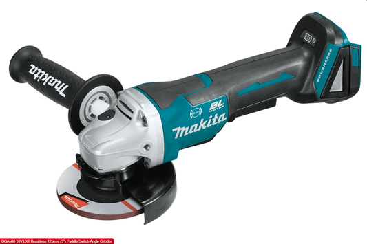 18V LXT Brushless 125mm (5") Paddle Switch Angle Grinder