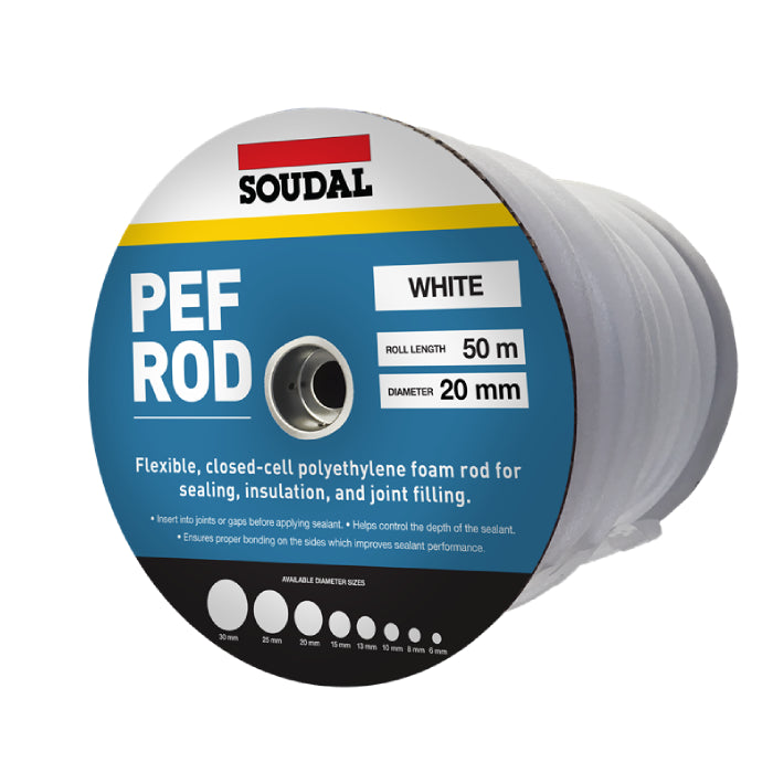 Gorilla PEF Backing Rod 15mm x 50m - Roll