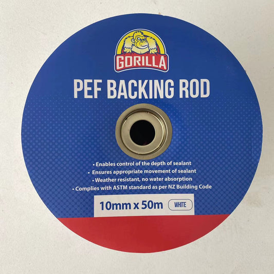 Gorilla PEF Backing Rod 10mm x 50m