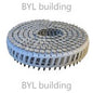 65 x 2.8mm Flat head HDG Ring Shank Plastic Coil Nail 3000PCS/CTN