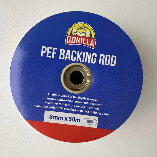 Gorilla PEF Backing Rod 8mm x 50m Small Reel