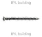 M5 X 65mm Decking Screws Raised Head CounterSunk, S/Steel 304, TORX Drive, 500pcs