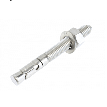 Through Bolt with Nut and Washer Stainless Steel 316