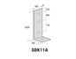 POST SUPPORT BRACKET SBK11A