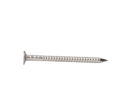 2.8 x 50mm Flat Head 316 S/Steel, A/Groove 2KG