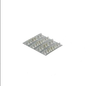 KNUCKLE NAIL PLATE 134X127MM (Box size: 33pcs) 4R16
